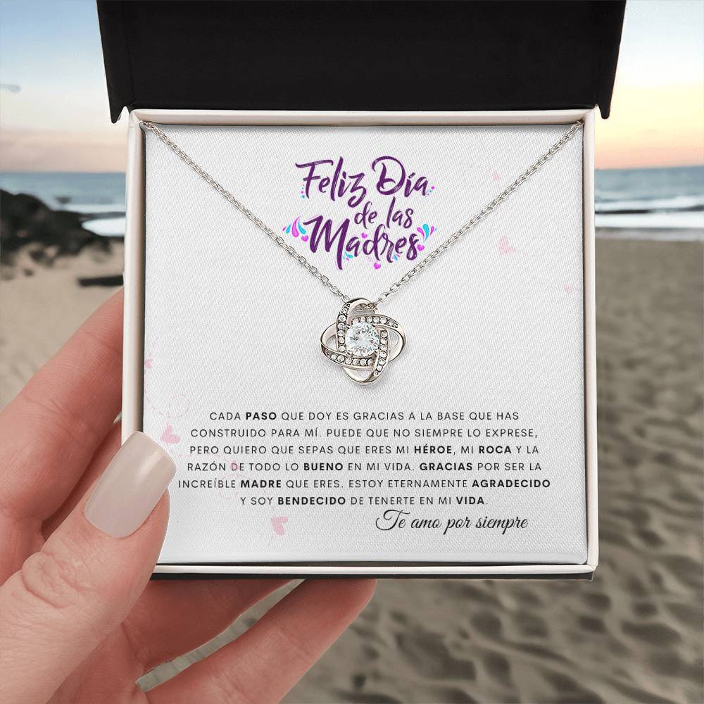 Feliz Día de las Madres | De tu Hijo | Cadena Love Knot