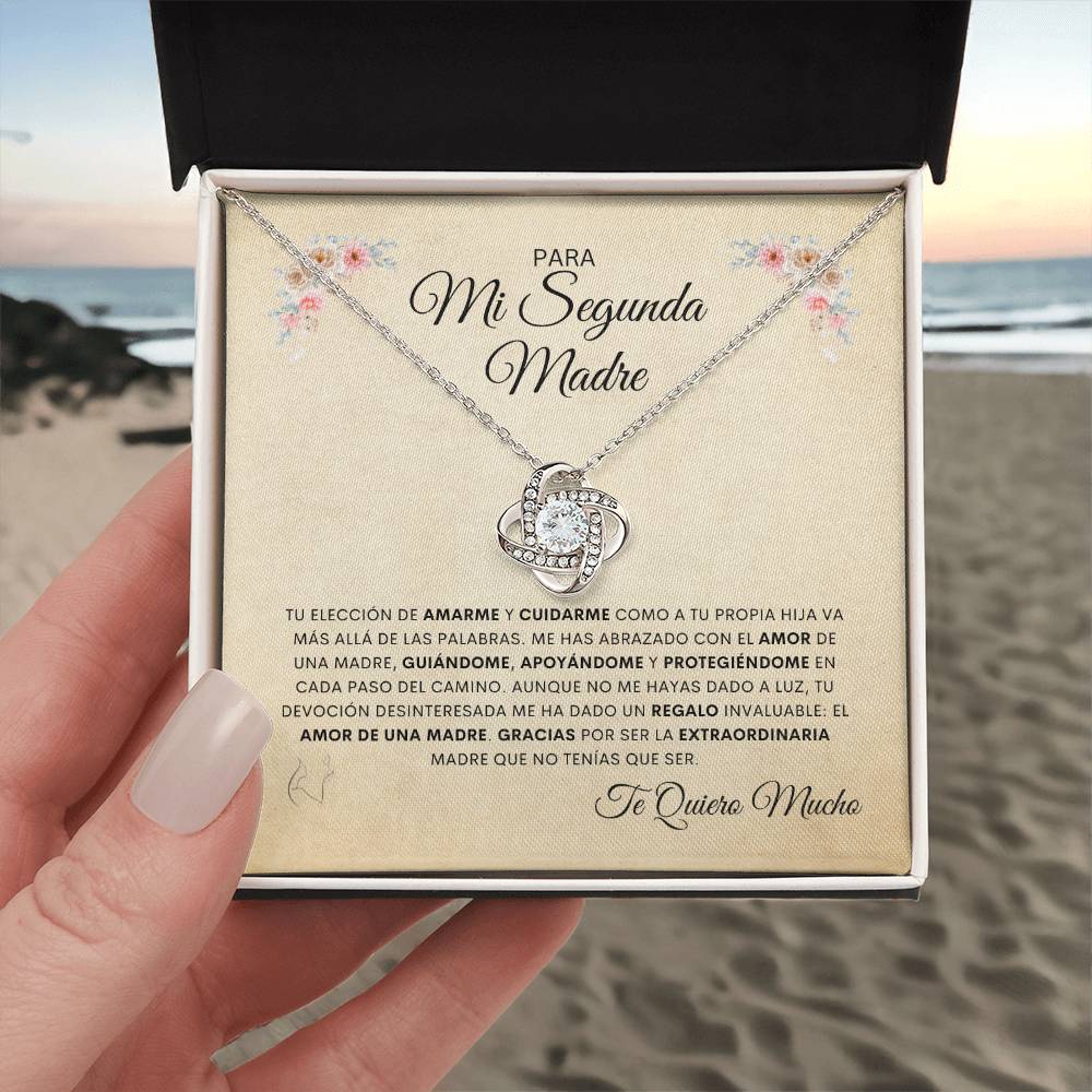 Para Mi Segunda Madre | De Tu Hija | Cadena Love Knot