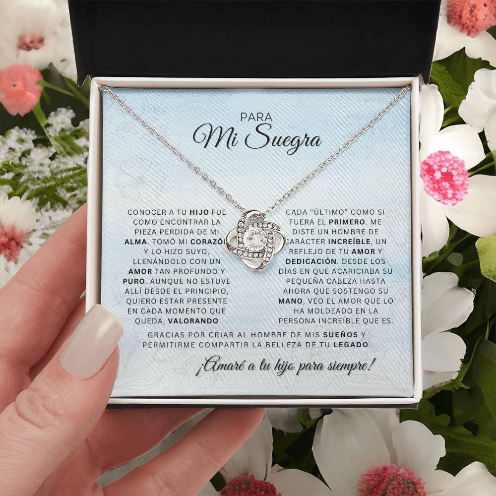 Para Mi Suegra | Conocer a tu Hijo | Cadena Love Knot