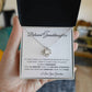 To My Beloved Granddaughter | Love Knot Necklace