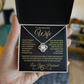 To My Beautiful Wife | Love Knot Necklace