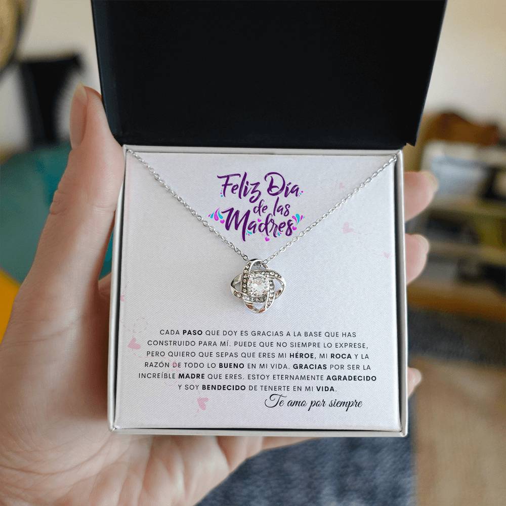 Feliz Día de las Madres | De tu Hijo | Cadena Love Knot