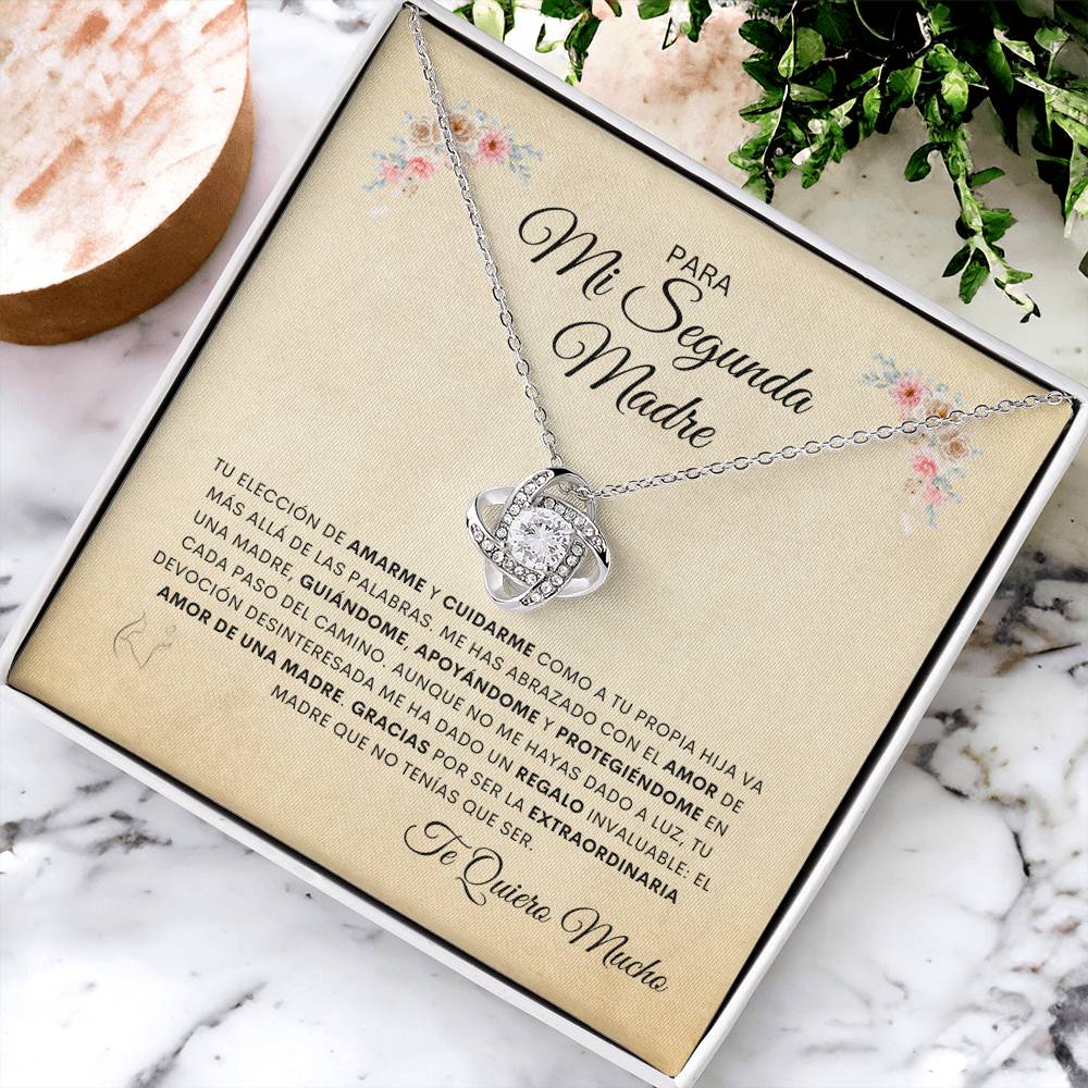 Para Mi Segunda Madre | De Tu Hija | Cadena Love Knot