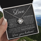 To My Love | Love Knot Necklace