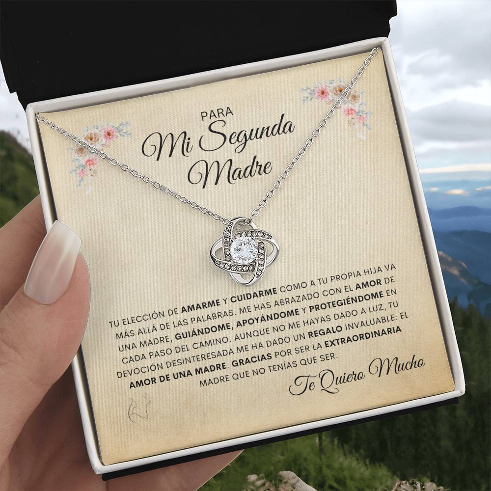 Para Mi Segunda Madre | De Tu Hija | Cadena Love Knot