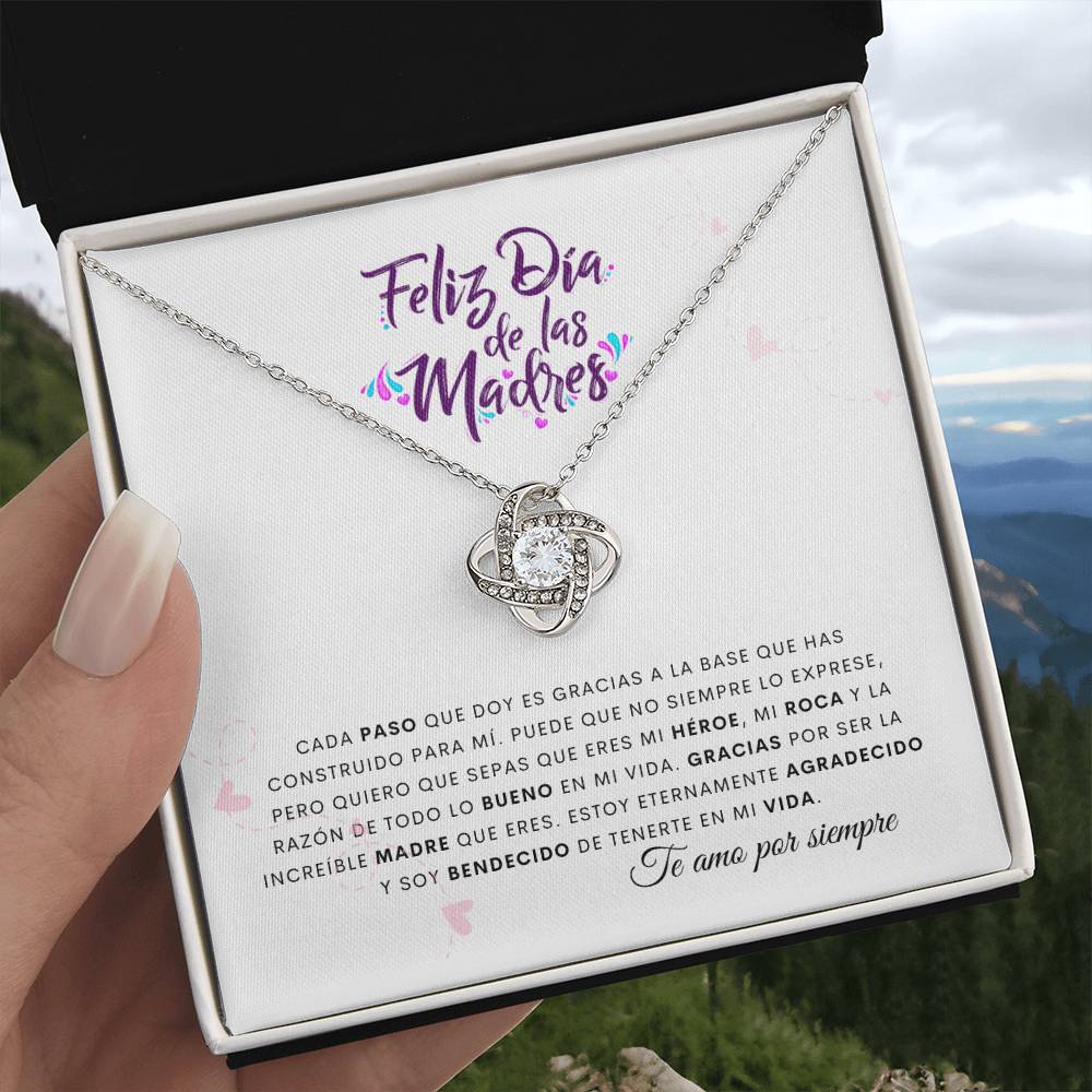 Feliz Día de las Madres | De tu Hijo | Cadena Love Knot