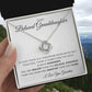 To My Beloved Granddaughter | Love Knot Necklace