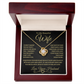 To My Beautiful Wife | Love Knot Necklace