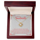 To My Soulmate | Love Knot Necklace