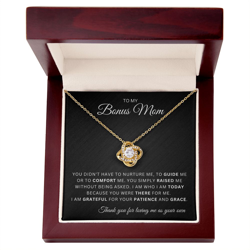 To My Bonus Mom | Love Knot Necklace (Nurture)