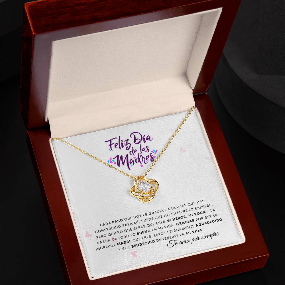 Feliz Día de las Madres | De tu Hijo | Cadena Love Knot