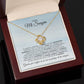 Para mi Suegra | AGRADECIDO | Cadena Love Knot
