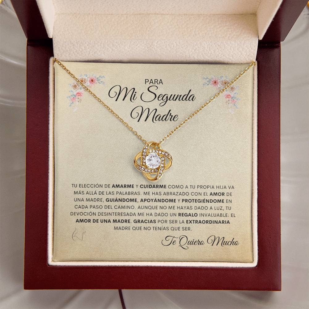 Para Mi Segunda Madre | De Tu Hija | Cadena Love Knot