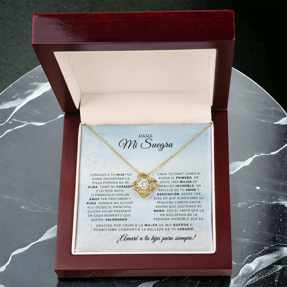 Para mi Suegra | Conocer a tu Hija | Cadena Love Knot