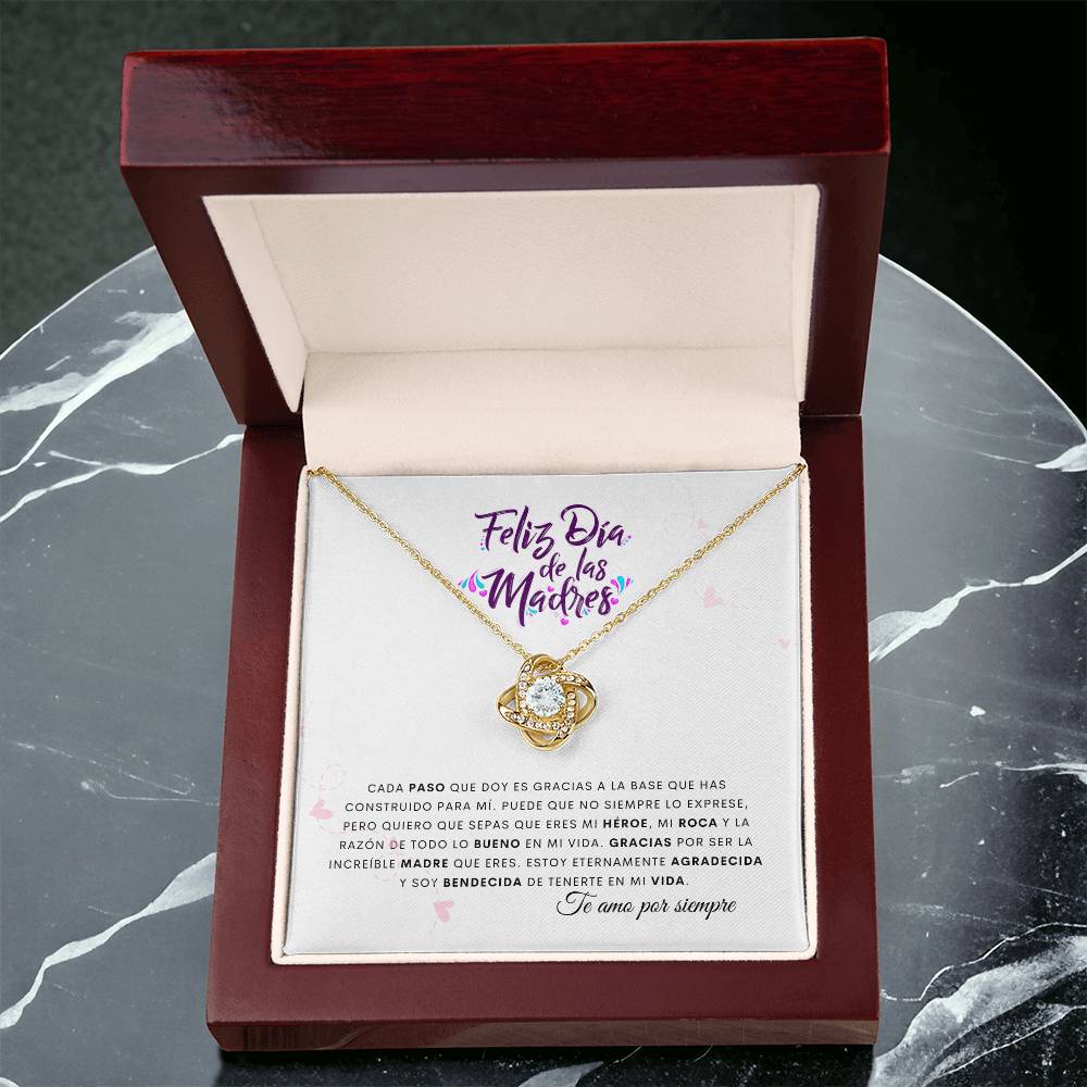 Feliz Día de Las Madres | De Tu Hija | Cadena Love Knot