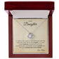 To My Daughter |  Love Knot Necklace | In your Heart | From Mom