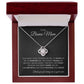To My Bonus Mom | Love Knot Necklace (Nurture)