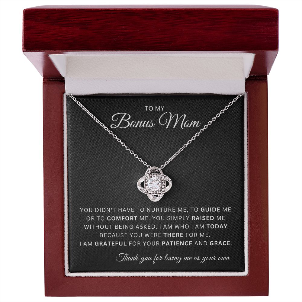 To My Bonus Mom | Love Knot Necklace (Nurture)