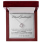 To My Beloved Granddaughter | Love Knot Necklace