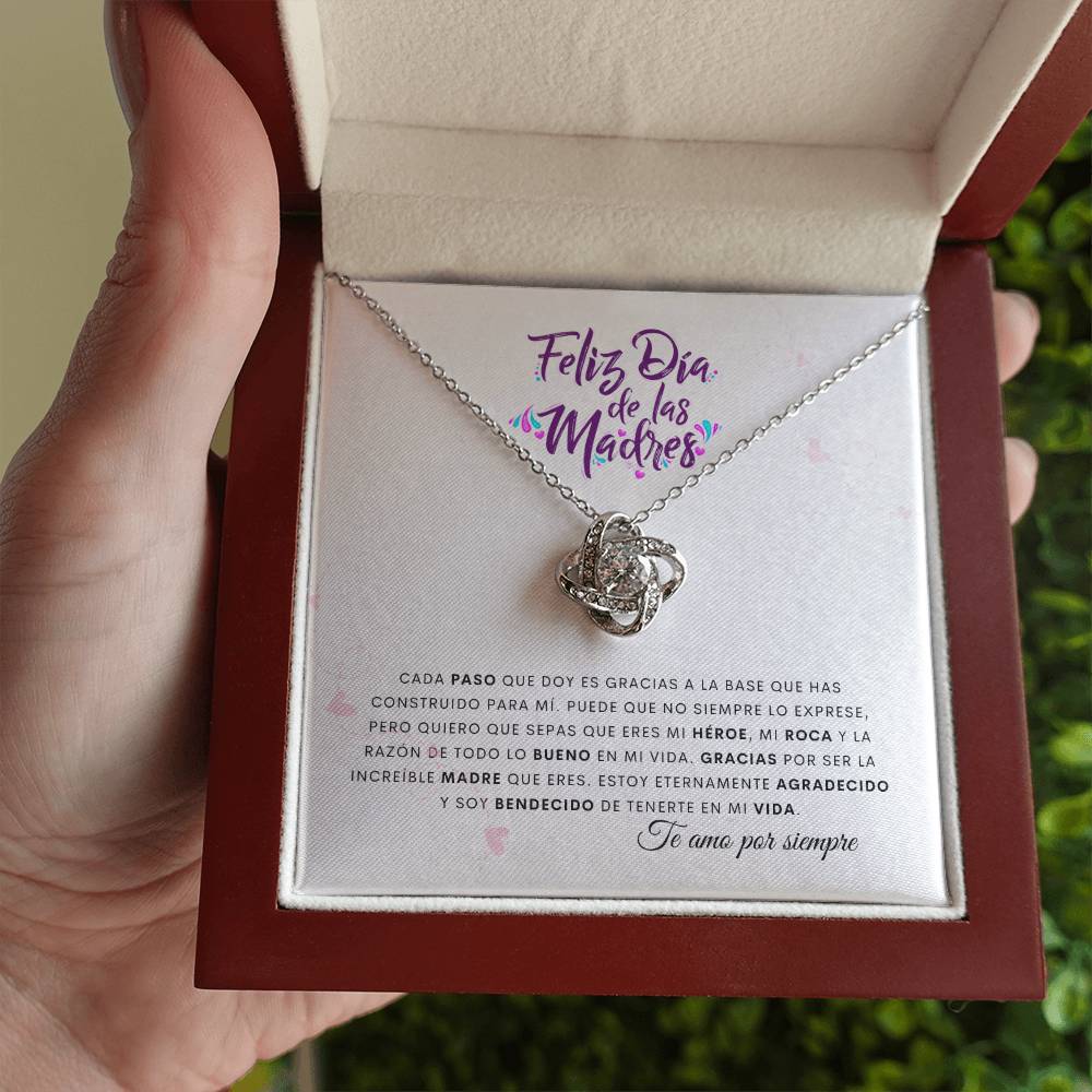 Feliz Día de las Madres | De tu Hijo | Cadena Love Knot