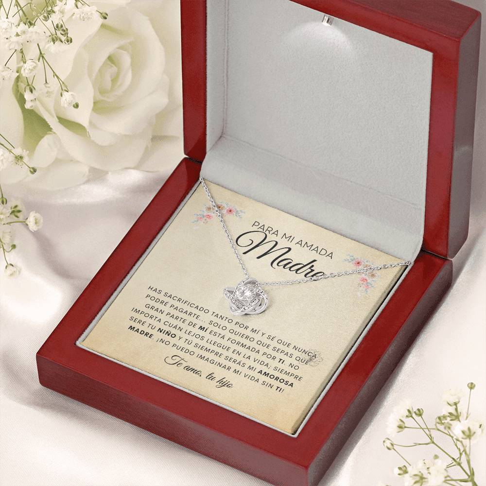 Para Mi Amada Madre | De Tu Hijo | Cadena Love Knot