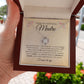 Para Mi Hermosa Madre | De Tu Hijo | Cadena Love Knot