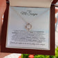 Para mi Suegra | AGRADECIDO | Cadena Love Knot