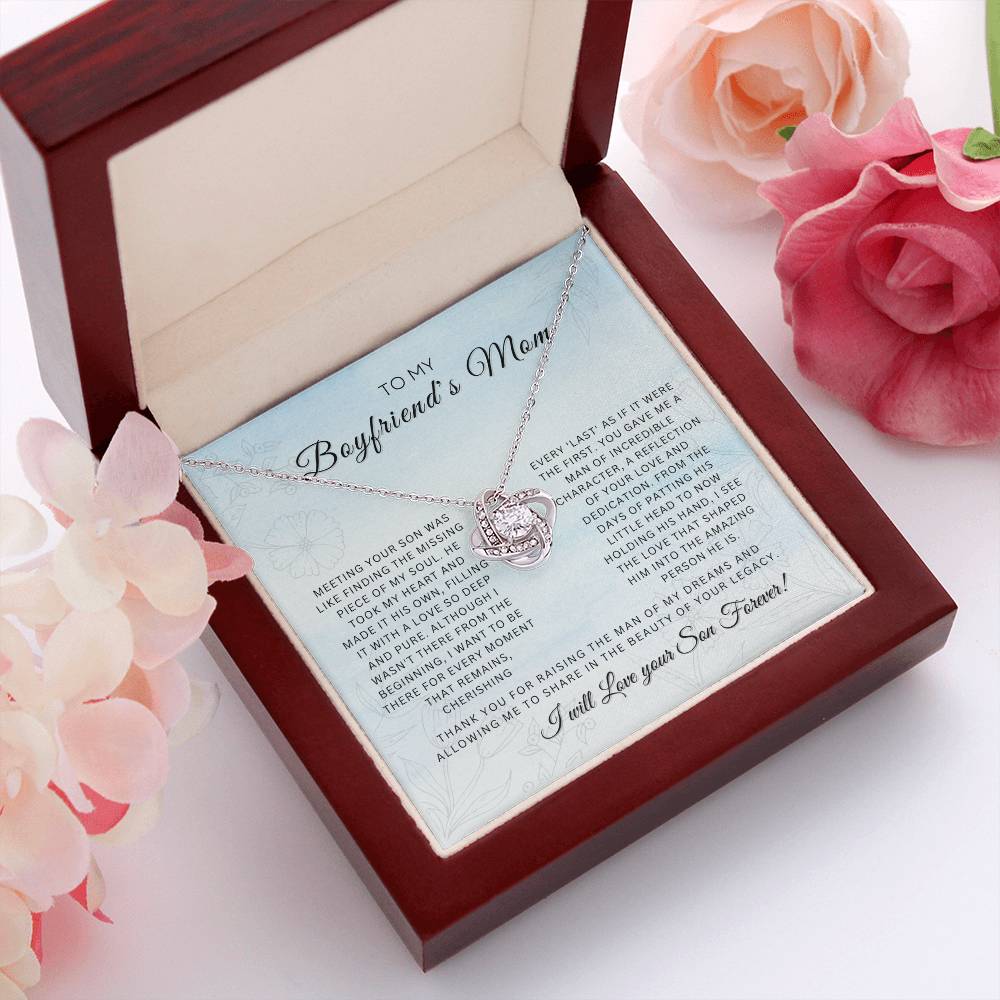 To My Boyfriend's Mom |  Love Knot Necklace
