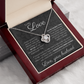 To My Love | Love Knot Necklace