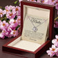 Para Mi Hermosa Madre | De Tu Hijo | Cadena Love Knot