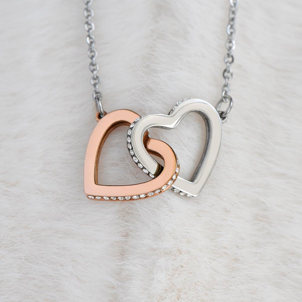 To My Daughter | Interlocking Hearts | From Dad