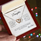 To My Daughter | Interlocking Hearts | From Dad