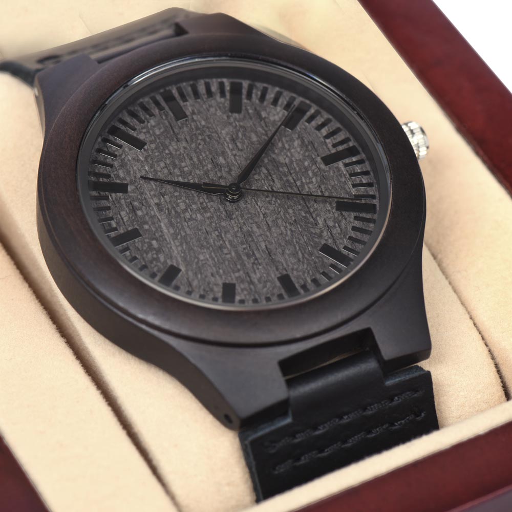 El Mejor Papá del Mundo | Reloj de Madera