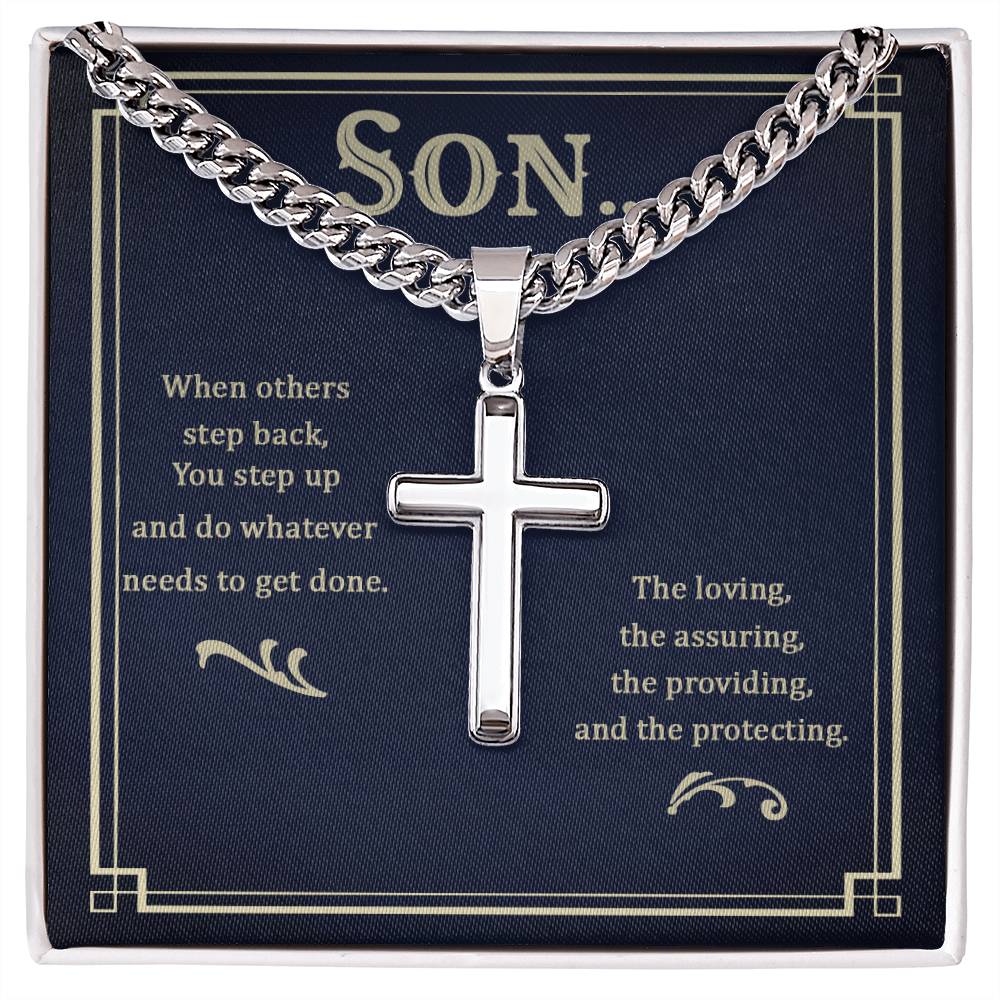 To My Son | Cuban Chain Necklace