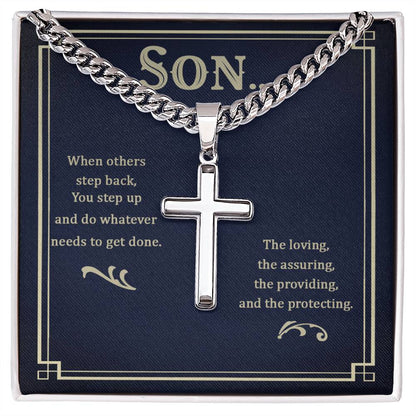 To My Son | Cuban Chain Necklace