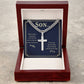 To My Son | Cuban Chain Necklace