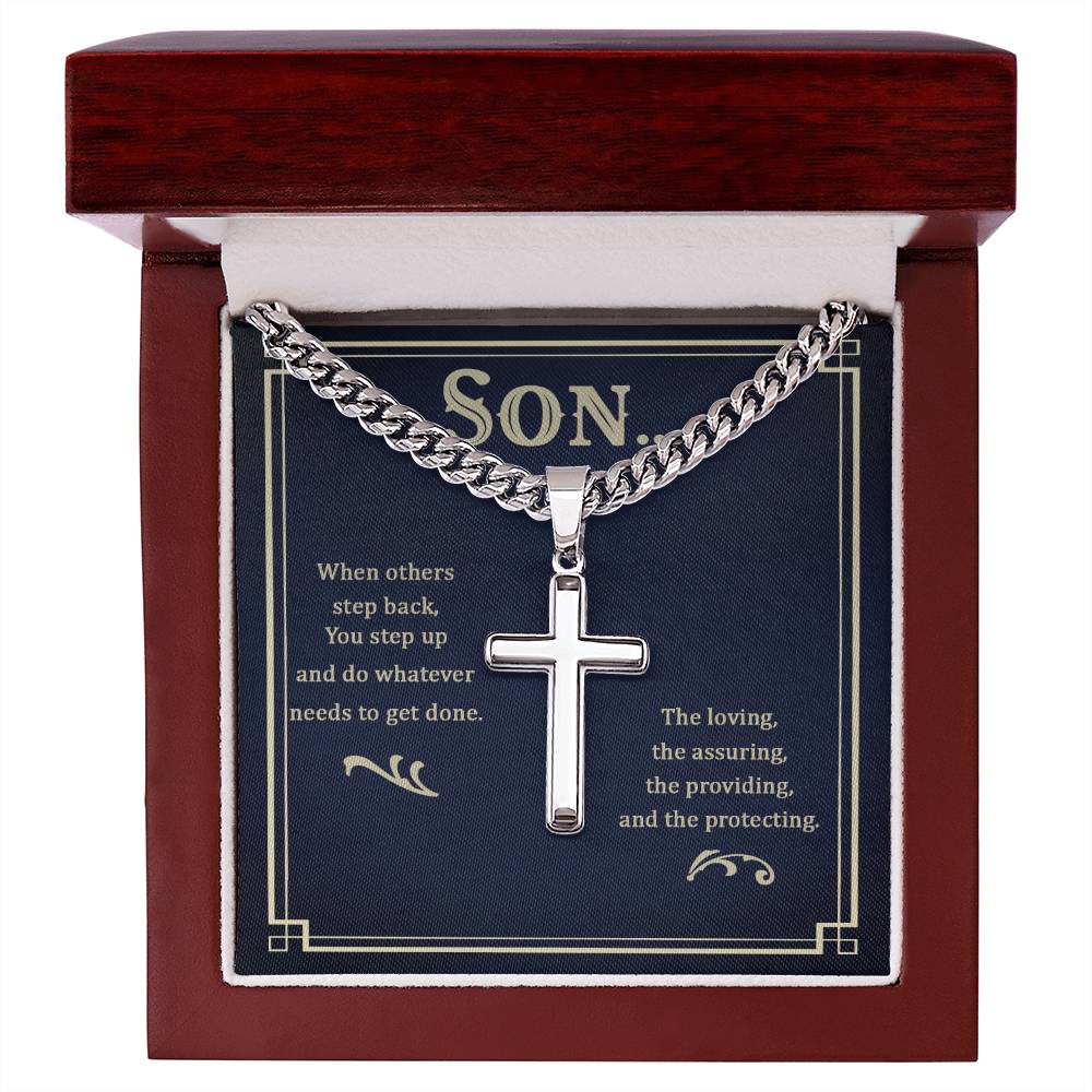 To My Son | Cuban Chain Necklace