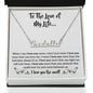 To The Love of My Life | Personalized Name Necklace