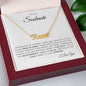 To My Soulmate | Personalized Name Necklace
