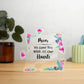MOM We Love You | Acrylic Puzzle Plaque