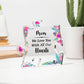 MOM We Love You | Acrylic Puzzle Plaque