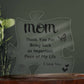 I Love You Mom | Acrylic Puzzle Plaque