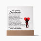 To My Dearest Soulmate | From Husband | Acrylic Square Plaque