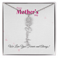 Happy Mother's Day_Flower Name Necklace