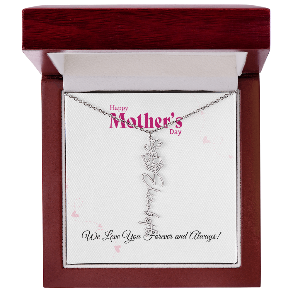 Happy Mother's Day_Flower Name Necklace