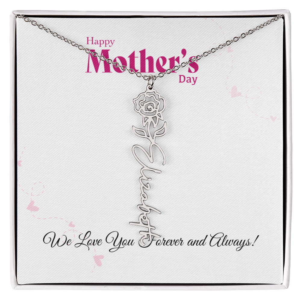 Happy Mother's Day_Flower Name Necklace