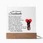 To My Dearest Soulmate | From Husband | Acrylic Square Plaque