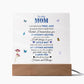 To My Mom | From your Son | Acrylic Square Plaque