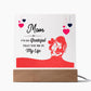 To My Mom | Grateful | Acrylic Square Plaque