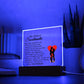 To My Dearest Soulmate | From Husband | Acrylic Square Plaque